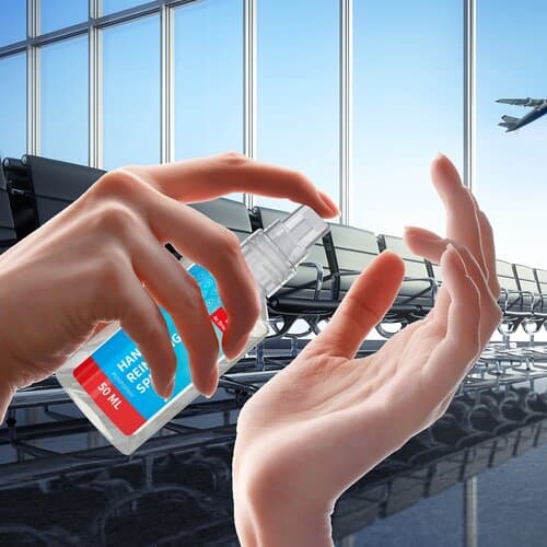 50 ml Spray - Handreinigungsspray (alk.)