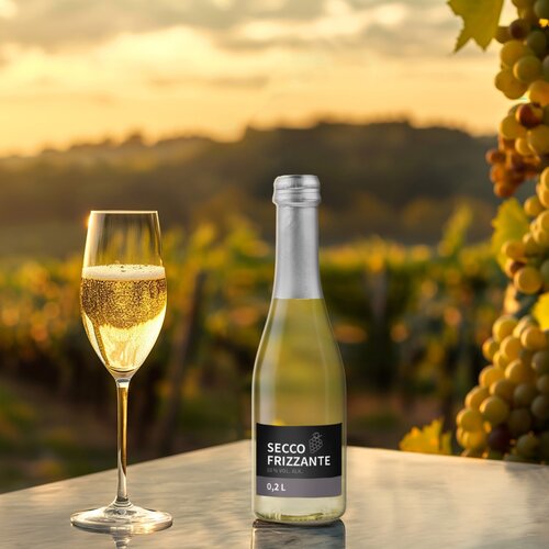 0,2 l Secco frizzante (Glas)
