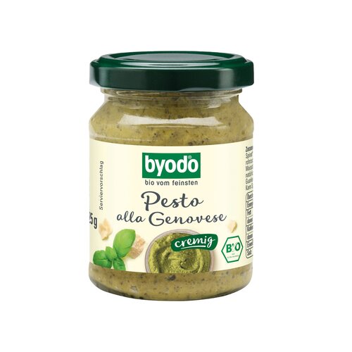 BIO Pesto im Werbekarton