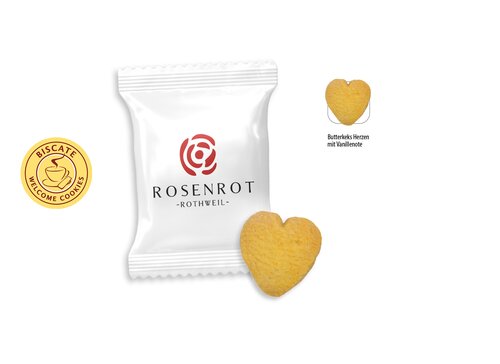 Butterkeks Herzen Flowpack