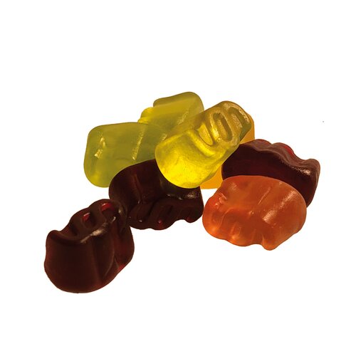 Fruchtgummi Paragraph Werbetüte