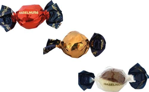 Weihnachtspralinés in Motivkartonage "Rentier"