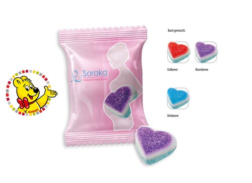 HARIBO Schaumzucker Herzen Werbetüte