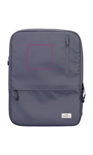 TROIKA Laptop-Rucksack BLUE CYCLE EXPANDABLE