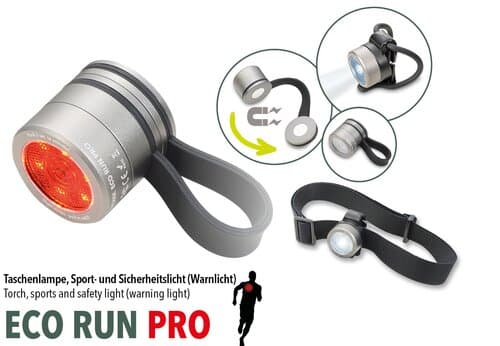 TROIKA Taschenlampe ECO RUN PRO