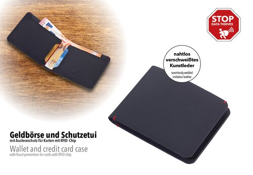 TROIKA Geldbörse TROIKA SLIM WALLET