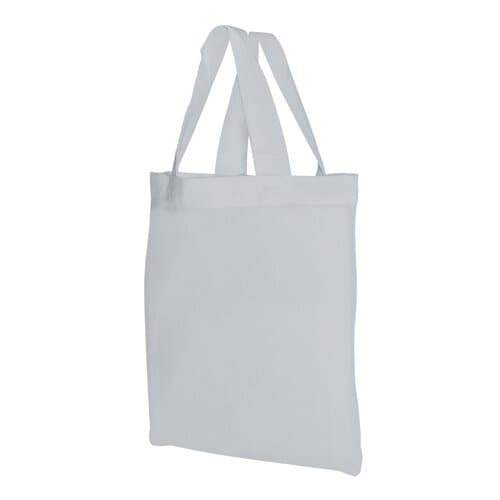 Baumwolltasche mit kurzen Griffen - 125 g/m² - 22 x 26 cm