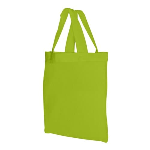 Baumwolltasche mit kurzen Griffen - 125 g/m² - 22 x 26 cm