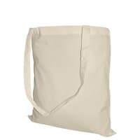 Baumwolltasche mit langen Griffen - 135 gm - 38 x 42 cm