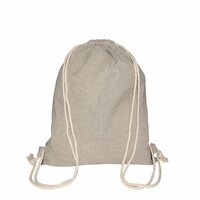 Melierte RecyclingTurnbeutel  150 gm  38 x 42 cm
