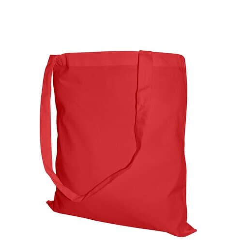 Baumwolltasche mit langen Griffen - 135 g/m² - 38 x 42 cm