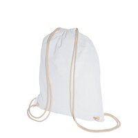 Baumwoll-Turnbeutel mit Tragekordeln - 135 gm - 38 x 46 cm