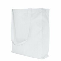 Baumwolltasche mit langen Griffen  135 gm  38 x 42 x 10 cm
