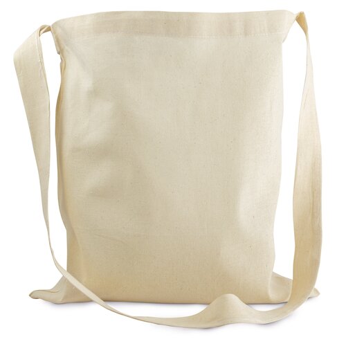 Baumwolltasche mit einem langen Griff - 135 g/m² - 33 x 34 cm