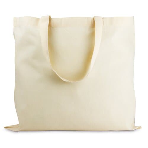 Baumwolltasche mit 2 kurzen Griffen - 135 g/m² - 55 x 50 cm