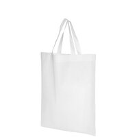 NonWovenTasche mit kurzen Griffen  80 gm  38 x 42 cm