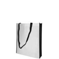 NonWovenTasche mit langen Griffen  80 gm  38 x 42 x 10 cm