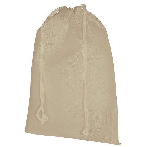 Non-Woven-Turnbeutel mit doppeltem Kordelzug in Beutelfarbe - 80 g/m² - 25 x 35 cm