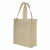 NonWovenTasche mit kurzen Griffen  80 gm  23 x 25 x 10 cm