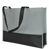 NonWovenTasche mit langen Griffen  80 gm  38 x 29 x 10 cm