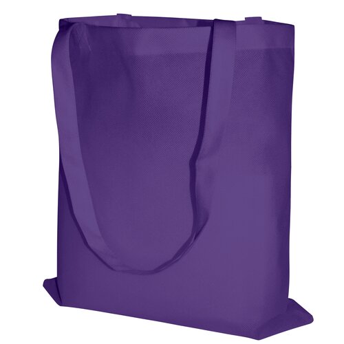 Non-Woven-Tasche mit langen Griffen - 80 g/m² - 38 x 42 cm