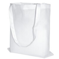 Non-Woven-Tasche mit langen Griffen - 80 gm - 38 x 42 cm
