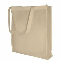 NonWovenTasche mit langen Griffen  80 gm  38 x 42 x 10 cm