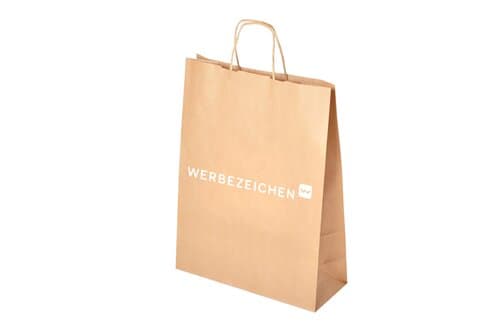 Umweltfreundliche Papiertragetasche klein