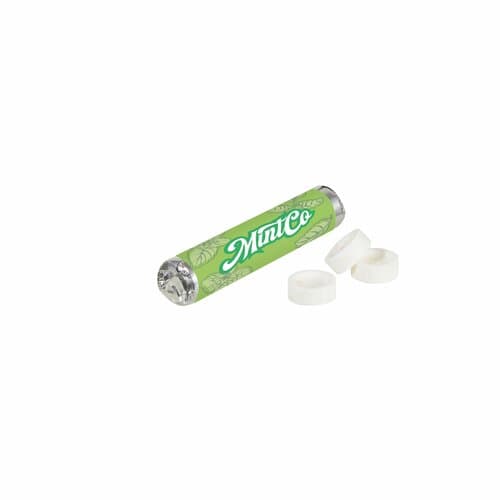 Traubenzuckerrolle mit Pfefferminzgeschmack