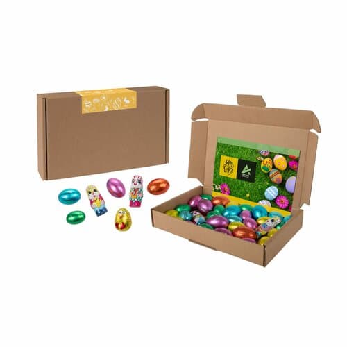 Fröhliche Ostern Box Schokolade Mix