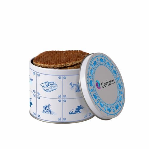 Delfter Blau Dose Sirupwaffeln