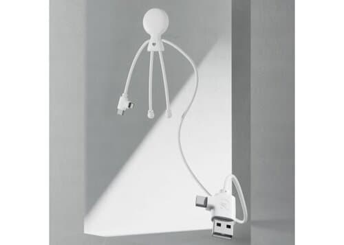 2089 | Xoopar Mr. Bio Long Power Delivery Cable with data transfer