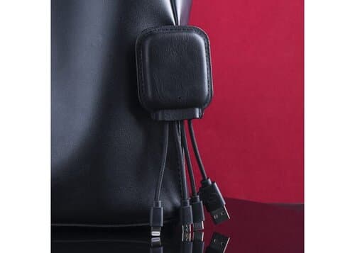 4001 | Xoopar Iné Gamma NFC Powerbank with Charging cables 3000mAh