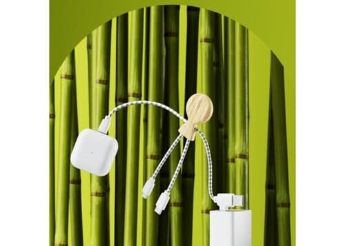 Xoopar Mr. Bio Bamboo Charging Cable