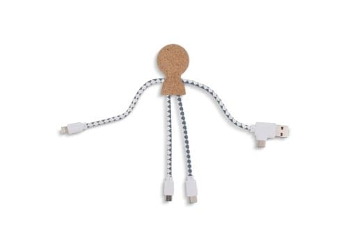 Xoopar Mr. Bio Cork Charging Cable