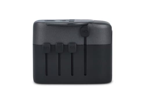 PowerPro Reiseadapter aus recyceltem Kunststoff