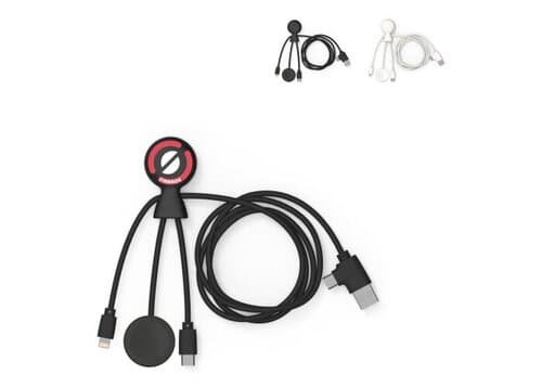 Xoopar Mr. Bio Long Multi-Kabel für Apple/Samsung Watch 1 Meter