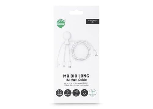 Xoopar Mr. Bio Long Multi-Kabel USB-C 1 Meter