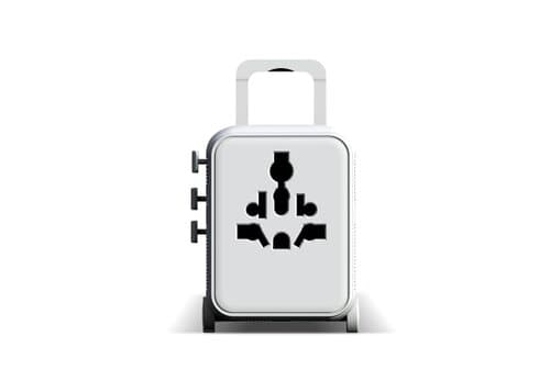 Xoopar Luggie GaN Weltreise-Adapter-Trolley