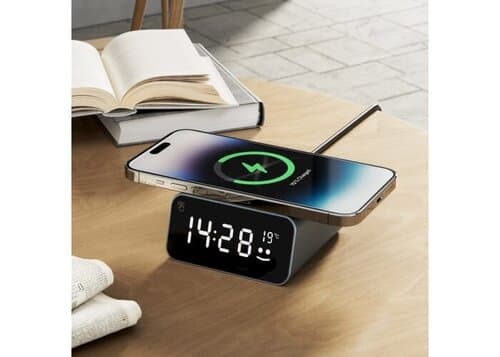 Xoopar Reddi Charge PD Uhr mit kabelloses Ladegerät