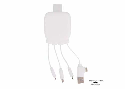 3192 | Xoopar Octopus Gamma 2 Powerbank with Bio Charging cable 3000mAh