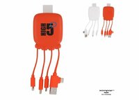 3192  Xoopar Octopus Gamma 2 Powerbank with Bio Charging cable 3000mAh