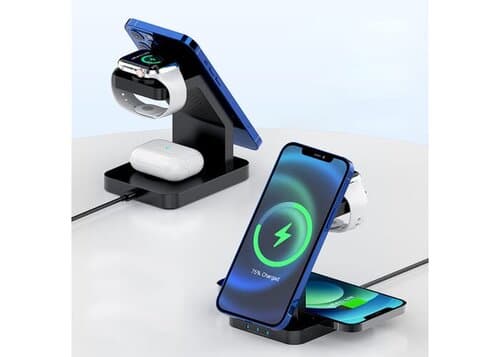 2708 | Xoopar Icon 3 in 1 Magnetic Wireless charger