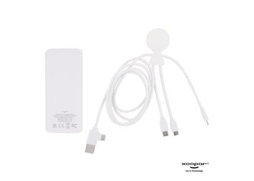 3199 | Xoopar Mr. Bio Powerbank and Cable pack 7000mAh