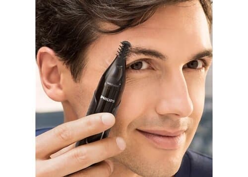 NT5650|Philips Nasen-, Ohren- und Augenbrauentrimmer mit 5 Zubehörteilen