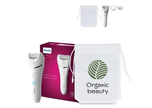 BRE700|Philips Epilator für Beine und Körper, nass und trocken