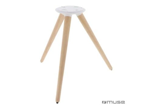 M-655 | Muse Voll-LED, spritzwassergeschützter Bluetooth-Lautsprecher mit Stativ 100W