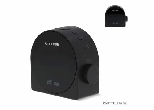 M-185 CDB | Muse DAB/DAB+ FM Dual Alarm Clock Radio