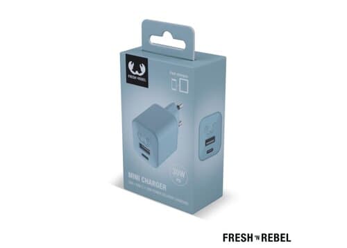 2WC30 I Fresh 'n Rebel Mini Charger USB-C + A PD // 30W