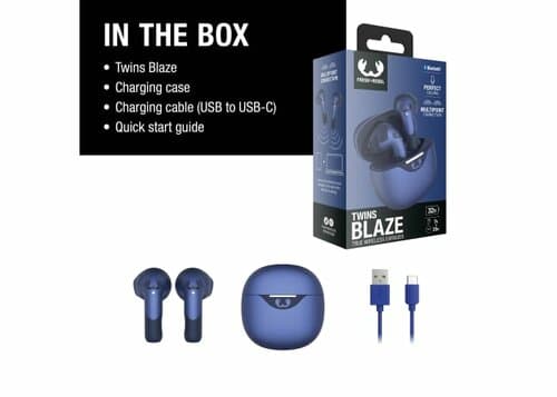 3TW2200 I Fresh 'n Rebel Twins Blaze - True Wireless earbuds with ENC